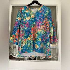Floral Multicolor Women's Top